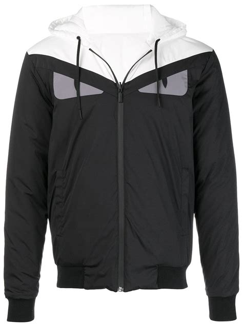 fendi windbreaker jacket mens|fendi reversible windbreakers.